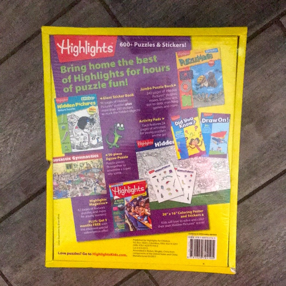 Highlights Box of Fun. New in box. - Picture 2 of 3